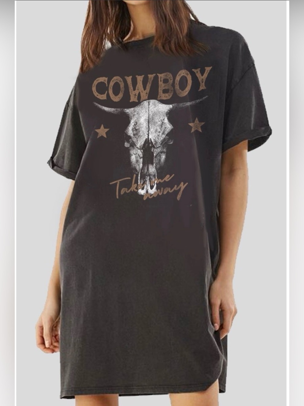 Graphic T-Shirt Boutique Dress